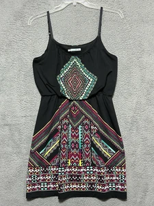 Abito tubino Maurices donna M motivo geometrico azteco RN 51983 vestito da uscita - Foto 1 di 8