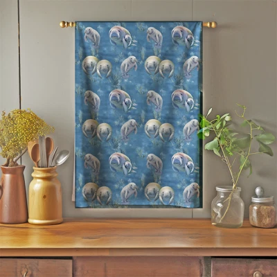 Toalla de cocina manatí de una pieza Foto 1 de 2