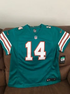 Nike Jarvis Landry Miami Dolphins Football Throwback Jersey NWT Size XL Womens - Picture 1 of 9