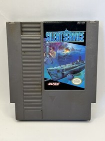 Silent Service (Nintendo Entertainment System, 1989) NES Authentic Tested 
