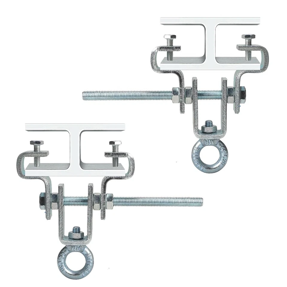 I-Beam Aufhänger 2 Stuck Stahlträgerklemme Geeignet Boxsack Aufhängung Einste... - Bild 1 von 4