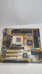Socket 370/Slot 1 SET ECS P6BAT-B Motherboard + CPU & 128 MB RAM + BONUS - Picture 1 of 6
