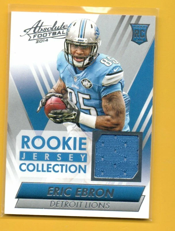 D23997  2014 Absolute Rookie Jersey Collection #RJEE Eric Ebron - Image 1 of 1