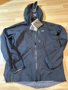 NEW Outdoor Research Men's Black Foray 2 GTX Jacket Size XL Goretex Paclite - Picture 1 of 6