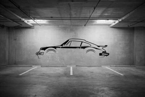 Silhoutte of a 930 Garage Wall Decals - Picture 1 of 1