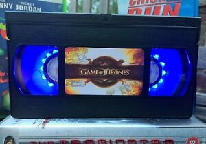 Game Of Thrones VHS Night Light, Desk Lamp, Bedroom Lamp, Kids, Gift, Movie, TV