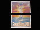 1989 Joe Montana Super Bowl Xxiii Lombardi Trophy Panini Stickers 1&2
