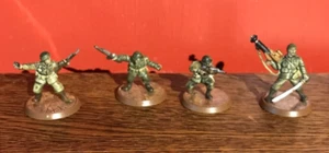HEROSCAPE SGT. DRAKE ALEXANDER AND AIRBORNE ELITE x3 RISE OF VALKYRIE - NO CARDS - Picture 1 of 11