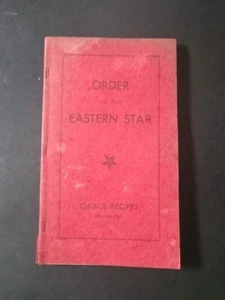 Order of the Eastern Star Volume 2 Cookbook Recipes Vintage - Picture 1 of 4
