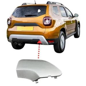 Tapas de gancho de remolque para parachoques trasero para Dacia Duster 2018-2023 511651340R 511652463R - Imagen 1 de 14