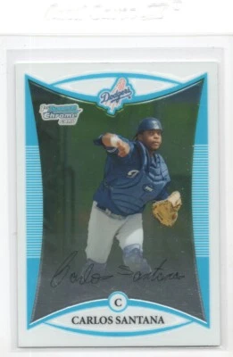 CARLOS SANTANA 2012 2013 Topps Chrome Refractors - Image 1 of 4