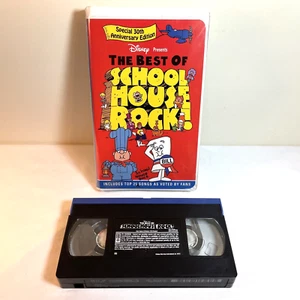 THE BEST OF SCHOOL HOUSE ROCK! (VHS) Animation Educational Musical - Picture 1 of 12