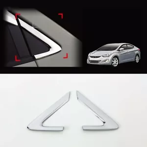 Chrome Rear C Pillar Molding 2p 1set (Fits: 2011 2016 Elantra Avante MD) - Bild 1 von 7