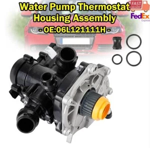 Water Pump Thermostat Housing Assembly fit VW Golf GTI for Audi A4 A3 06L121111H - Picture 1 of 14