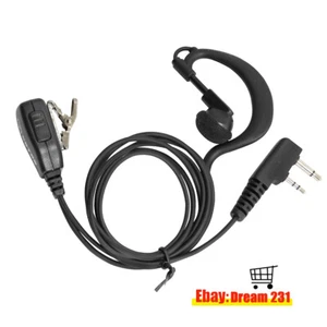 Earhook Earloop Earpiece For  IC-F3001 IC-F4001 IC-F4011 IC-V8 IC-V80 Radio - Picture 1 of 3