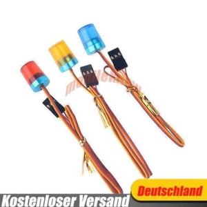RC LED Warnleuchte Rundumleuchte Rundumlicht LampeLED Aluhalterung RC Auto - Bild 1 von 16