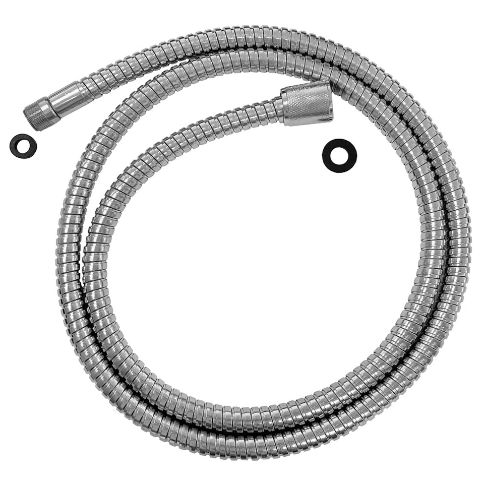 Tubo doccia di ricambio per rubinetti cucina doccette cucina 150 cm cromo Sanlingo - Immagine 1 di 4