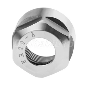 ER20 A Model CNC Milling Collet Chuck Holder Lathe Collet Clamping Nut Supplies - Picture 1 of 10