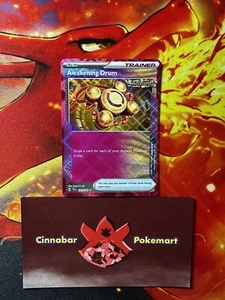 Awakening Drum - 141/162 Temporal Forces ACE SPEC seltene Pokémon - neuwertig - Bild 1 von 2