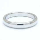 TIFFANY&Co. Bague Forever Wedding Band Pt950 platine US 7 authentique