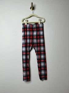 Wonder Nation Red/Black Plaid Leggings Girls Medium - Picture 1 of 4