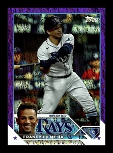 2023 Topps Update Purple Foil /799 Francisco Mejia Francisco Mejía #US61 Rays - Bild 1 von 2