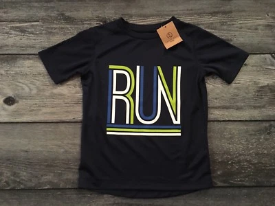 NWT Boys LANDS END Short Sleeve Graphic Performance Tee Size 5 6 Lightweight - Image 1 of 4