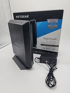 NETGEAR Nighthawk AC1900 4 Wireless Wi-Fi 802.11ac Modem Router C7000-100NAS V2 - Photo 1/7