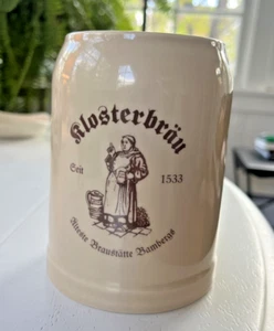 Klosterbrau .50L birra tedesca Stein - Foto 1 di 4