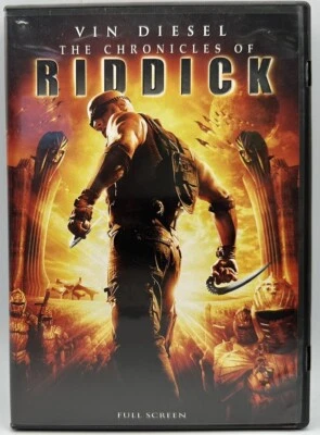 The Chronicles Of Riddick DVD VIN Diesel Full-Screen Free Shipping 2004 - Image 1 of 3