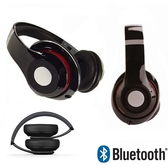 Cuffie Bluetooth con microfono, radio, lettore Mp3/Wma integrati - Immagine 1 di 1