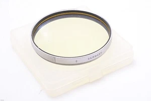 ✅ LEICA M FILTER YELLOW 0 ‘13230’ E58 58MM NOCTILUX, SUMMAREX, 125MM HEKTOR - Picture 1 of 1