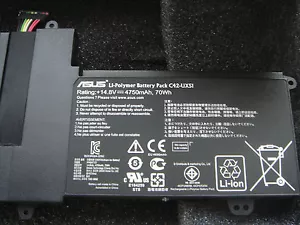 Batteria Originale ASUS C42-UX51 UX51V UX51VZ BX51 BX51V Nuovo IN Francia - Bild 1 von 1