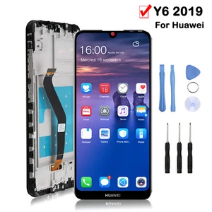 For Huawei Y6 2019 MRD-LX1 LCD Replacement Touch Screen Digitizer Display Frame - Picture 1 of 7