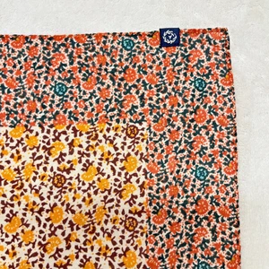 100% Baumwolle Bandana Halstuch ~ Boho Ernte Blumenmuster Bohemian Style - Bild 1 von 5