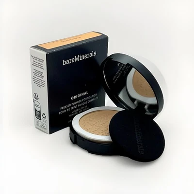 bareMinerals Original Pressed Powder Foundation 9g Golden Nude 16 & OVP - Bild 1 von 2