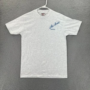 Vintage Air Force Sports T Shirt Adult Medium Gray ONEITA Single Stitch USA - Picture 1 of 17