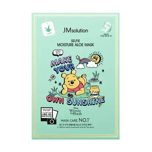 JM solution Selfie Moisture Aloe Mask 30ml x 10ea  K-BEAUTY - Image 1 of 1