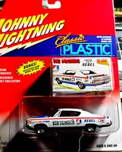 MOC Johnny Lightning Classic Plastic 1970 AMC Hurst Hot Rebel The Machine Jo-Han - Picture 1 of 3