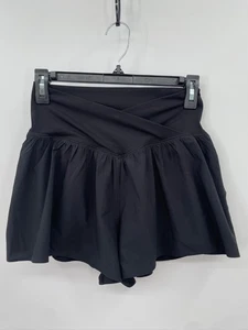 Neu ohne Etikett Offline von Aerie Real Me Crossover fließende Shorts Damen Medium schwarz - Bild 1 von 5