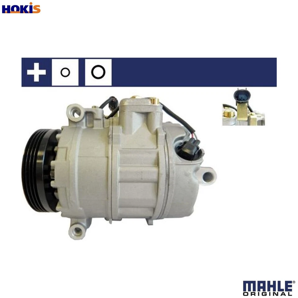 COMPRESSOR AIR CONDITIONING ACP 140 000S FOR BMW 5/E60/E61/7/E66/E67 N47D20 2.0L - Image 1 of 4