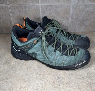 Salewa  Wildfire 2 Approach Shoes Men's Size 10.5 Raw Green/Black - Image 1 of 4