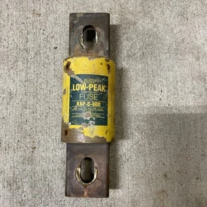 Fusible de retardo de tiempo pico bajo Bussmann Buss KRP-C-800 800 800 amperios USADO - Imagen 1 de 2