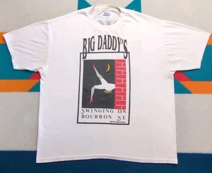 Vintage Strip Club Shirt Big Daddy's French Quarter New Orleans Club lustig XL - Bild 1 von 8