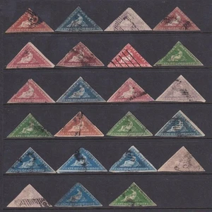 Kap der Guten Hoffnung Dreieck Briefmarken gebraucht x 23. Komplett ungeprüft. Südafrika. - Bild 1 von 13