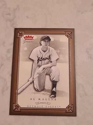 2004 Fleer Greats Of The Game- Al Kaline #26 TIGERS (HOF) - Image 1 of 2