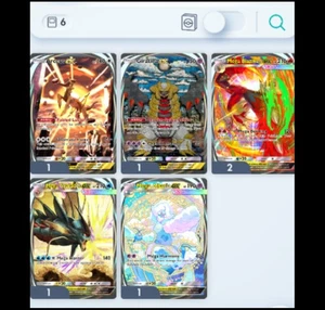 Pokemon TCG Pocket Account - 3 👑's, 6 3 ⭐'s, 11 2 ⭐'s, 8 Shiny ex | 3,124 Total - Picture 1 of 5
