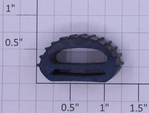 Parachoques de goma azul Lionel 50-31 Gang Car - Imagen 1 de 2