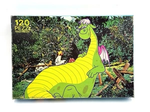 VINTAGE PUZZLE OFFICIAL DISNEY PETE DRAGON ELLIOT DRAGO INVISIBILE CLEMENTONI GS - Foto 1 di 3