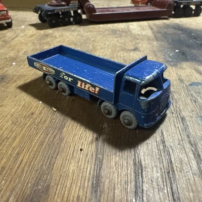 Camión Lesney Matchbox #20b-12 ERF 686 AZUL Foto 1 de 4